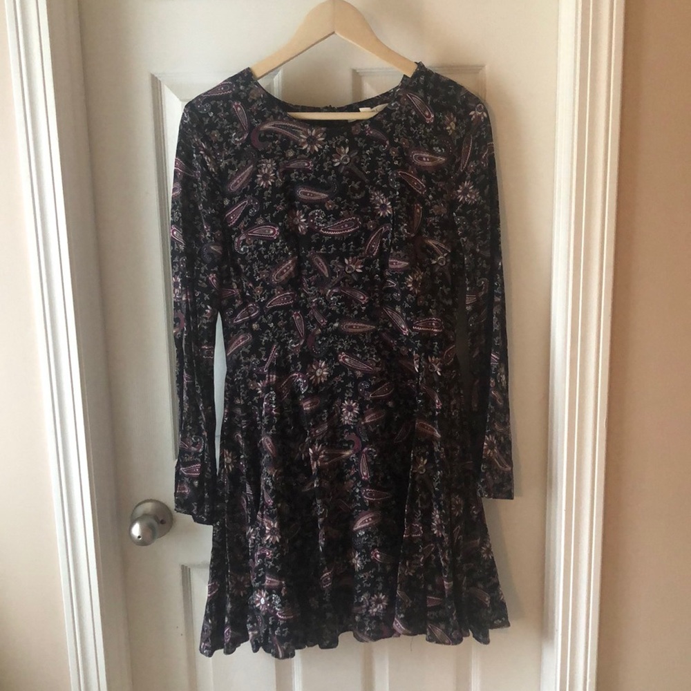 Mini Dress with Bell Sleeves